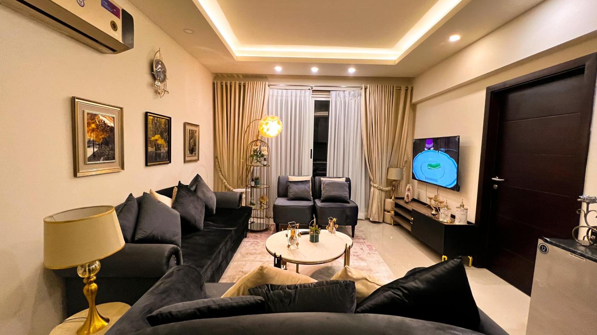 Elysium Luxury Serviced Apartments Facing Centaurus Mall Islamabad Eksteriør bilde